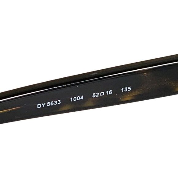 DKNY Eyeglasses Women's DK5633 1004 52-16 135 BROWN TORTOISE FRAMES ONLY - Picture 10 of 14